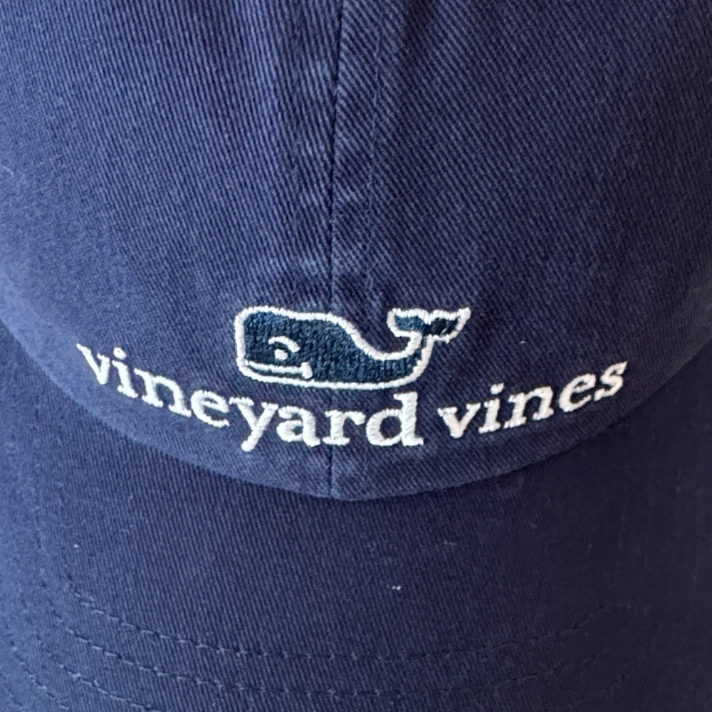 Vineyard Vines Dark Navy Baseball Cap - Picture 2 of 3